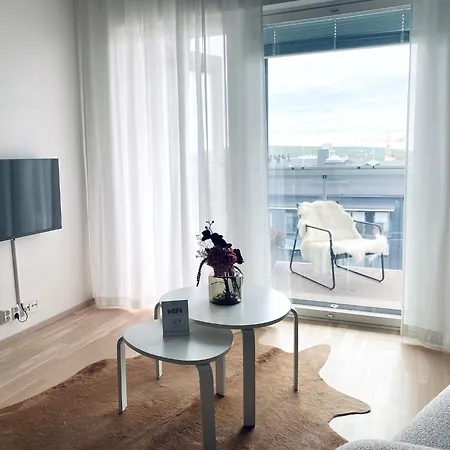 דירה Top-floor Nordic With Sauna - Ailo
