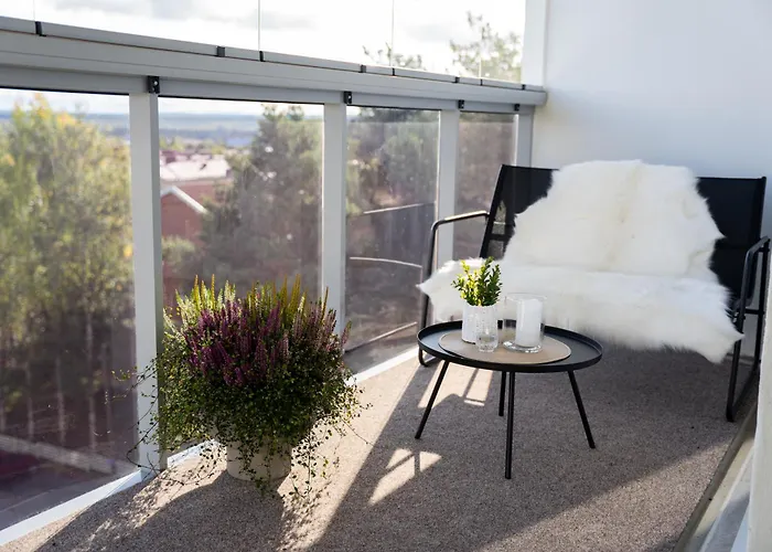 Top-floor Nordic With Sauna - Lapnest Daire