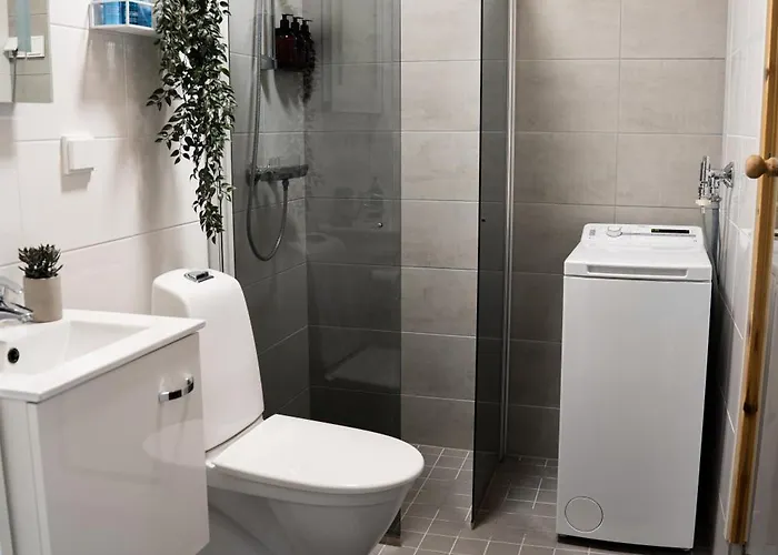 Top-floor Nordic With Sauna - Lapnest Daire Rovaniemi